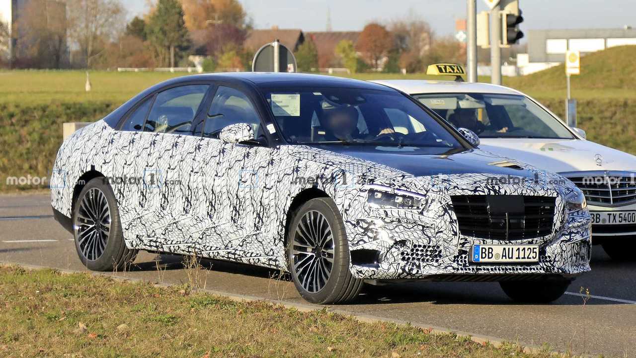 Mercedes S Klasse 2020 Erlkonig Mit Weniger Tarnung Erwischt