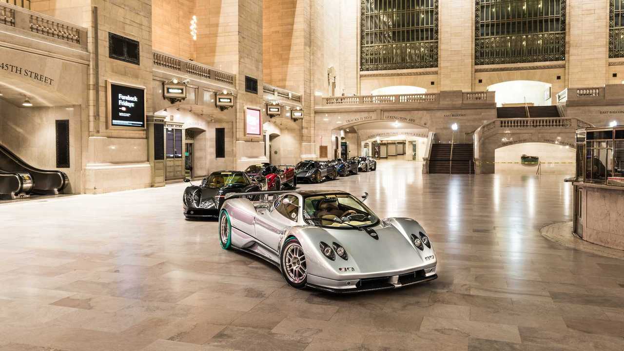 Pagani на Центральном вокзале Нью-Йорка