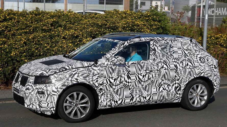 VW Polo-based SUV spy photo