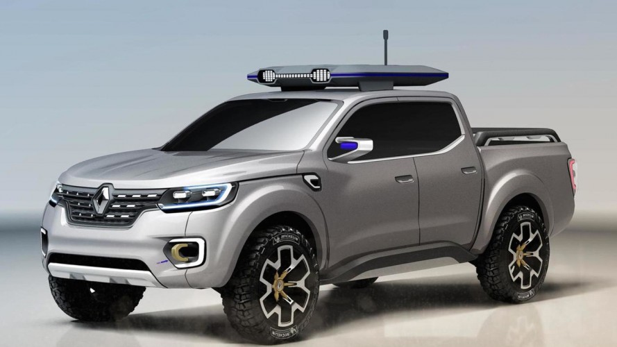 Renault Alaskan'ın casus fotoğrafları sızdı