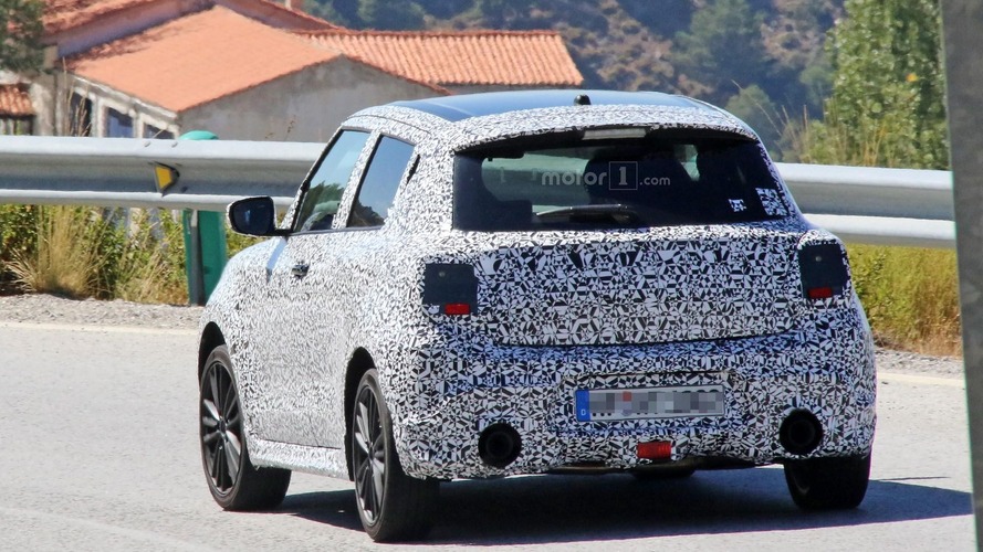 2017 Suzuki Swift Sport spy photo
