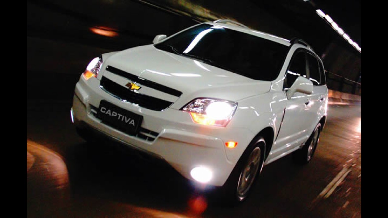 Chevrolet Captiva 2010 ganha novas cores e novas rodas - Veja fotos