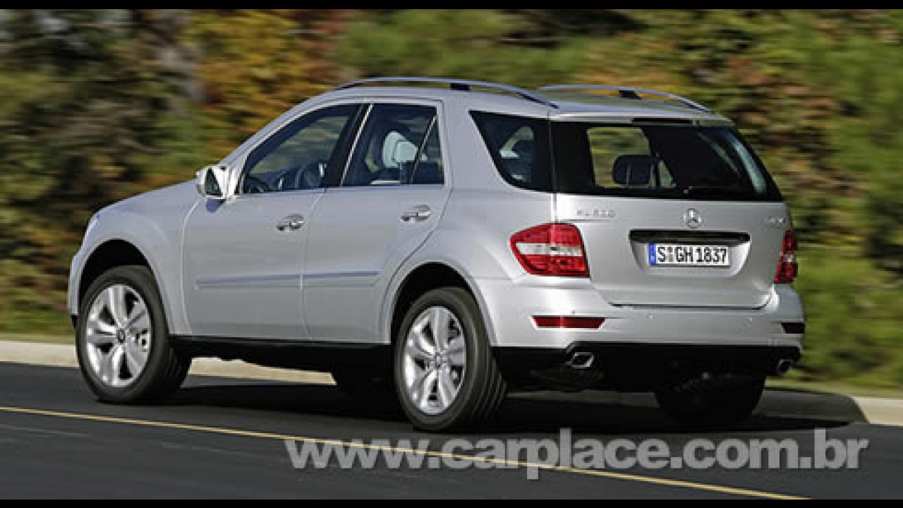 Mercedes lança linha 2009 reestilizada dos esportivos ML e ML 63 AMG