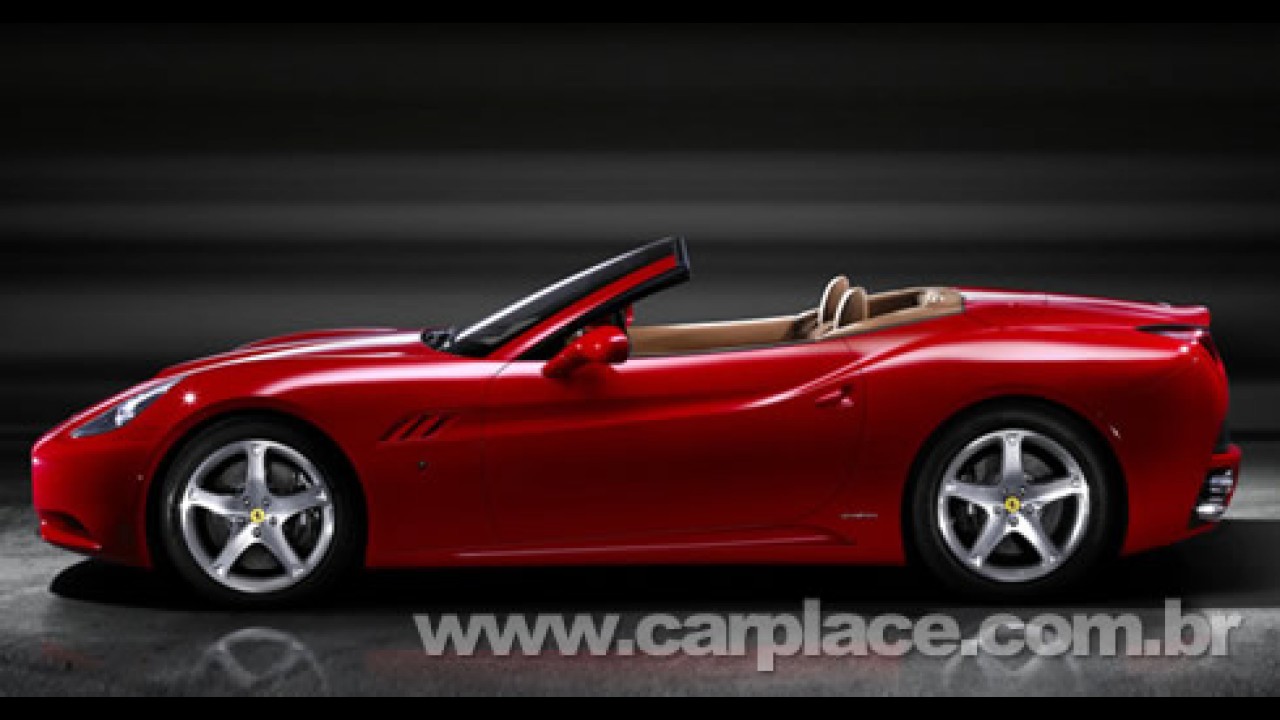 Ferrari divulga fotos oficiais de sua nova máquina: Ferrari California 2009