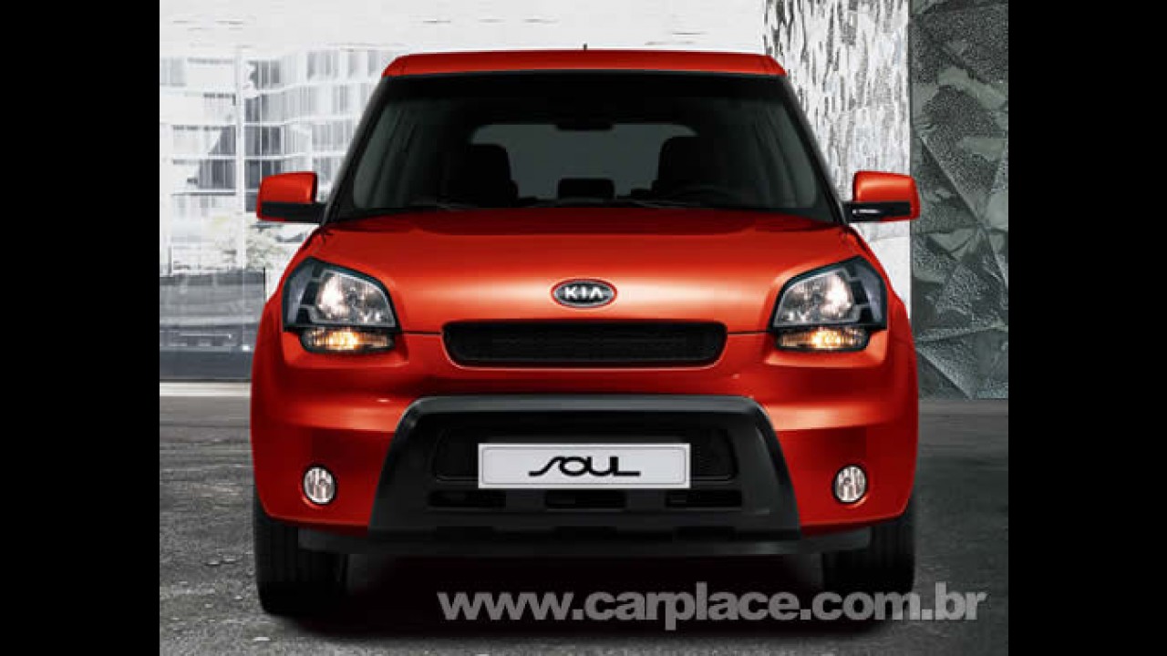 Kia Soul 2009 - Kia divulga novas fotos e dados do futuro concorrente do Novo Fit