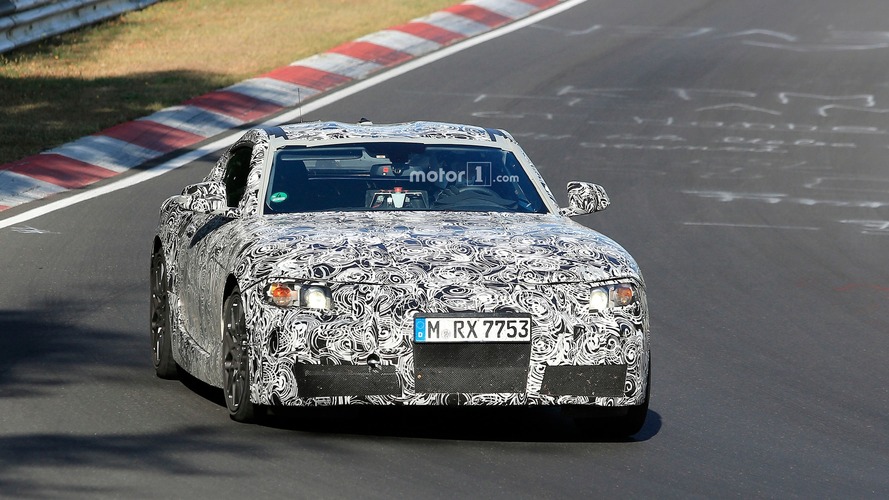 Toyota Supra Spy Photos at Nurburgring