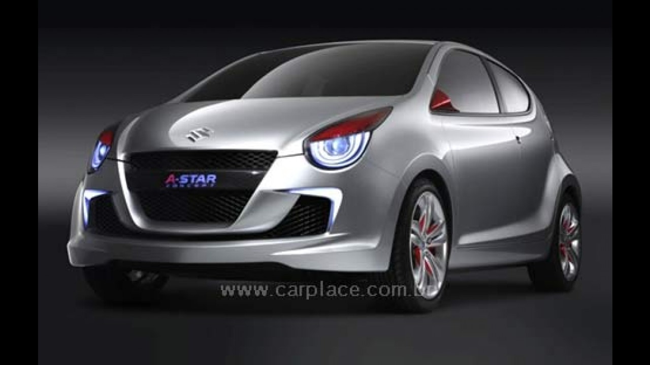Suzuki divulga imagens do seu novo compacto mundial A-Star