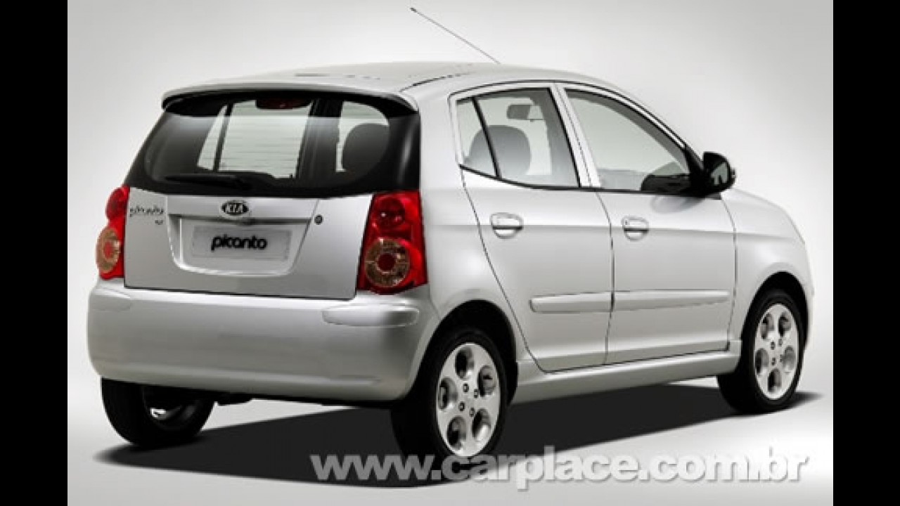 Novo Kia Picanto 2008 chega ao Brasil com novidades e deve manter preço