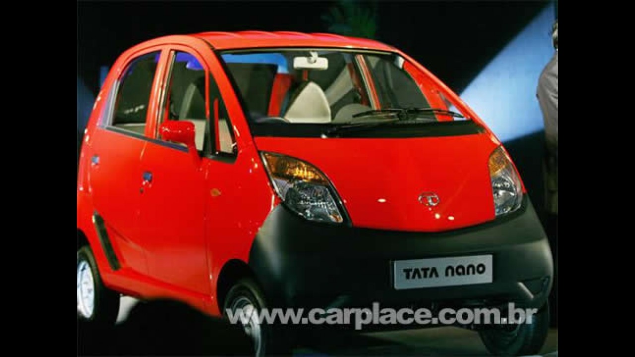 Tata Nano - Carro mais barato do mundo também será vendido na Europa
