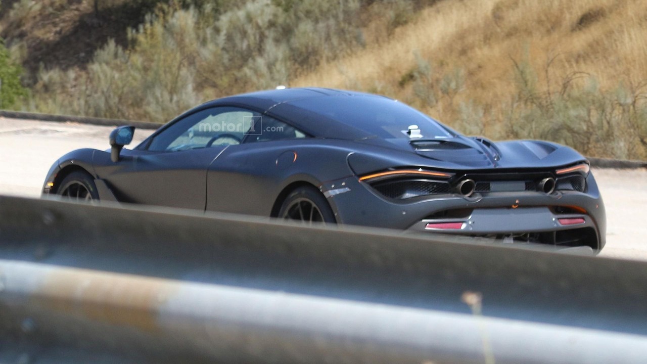 McLaren P14 spy photo