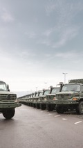 Military grade Mercedes-Benz Unimog, Actros