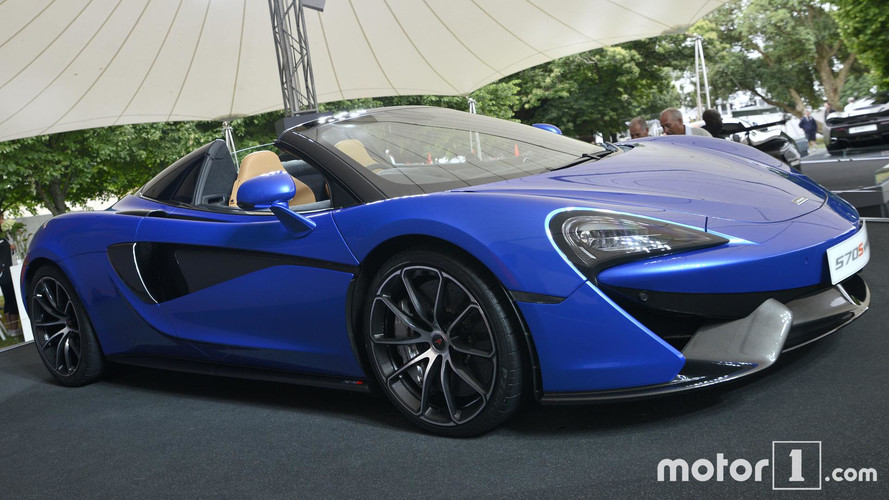 2017 - McLaren 570 S Spider à Goodwood