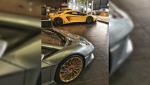 Final Lamborghini Aventador SuperVeloce with Porsche 918 Spyder paint