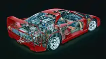 Ferrari F40 Prototype cutout by David Kimble
