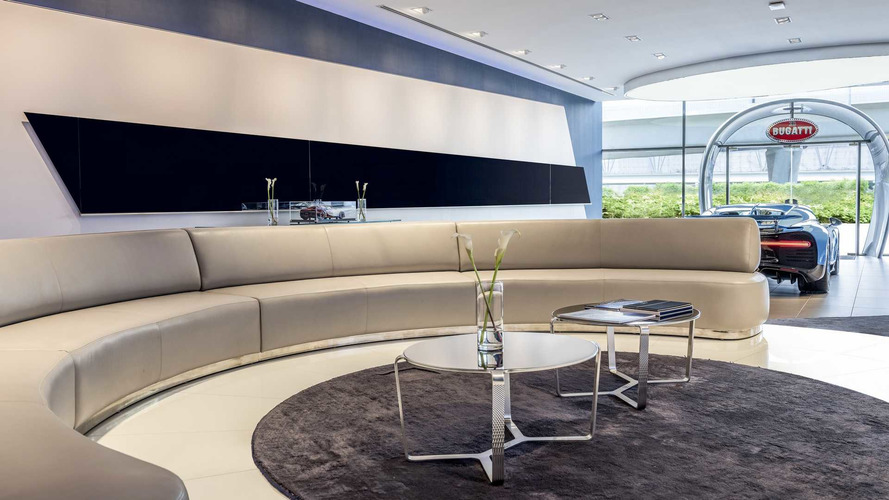 Bugatti Dubai showroom