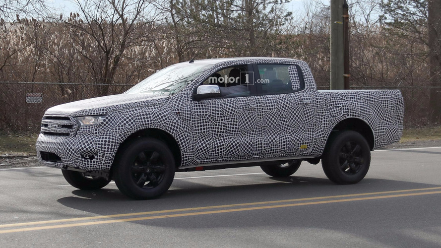 Ford Ranger Spy Photos