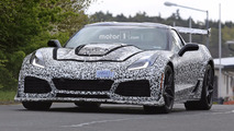 2018 Chevy Corvette ZR1 spy photo