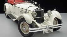 1927 Mercedes-Benz Model S Beyaz Fil