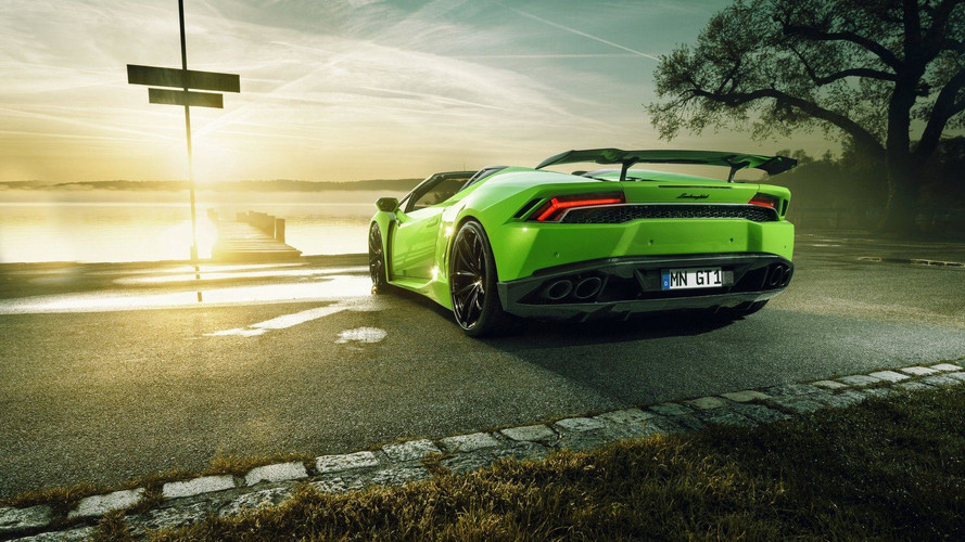 Lamborghini Huracan Spyder wide body by Novitec