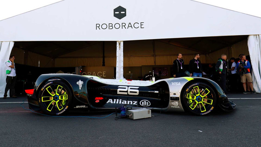 Roborace tests à Paris