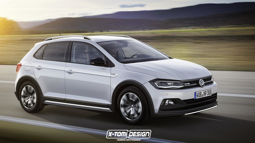 VW Polo Alltrack render