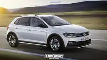 VW Polo Alltrack render