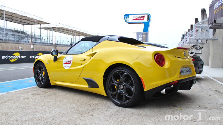 Essai Alfa Romeo 4C Spider 2017