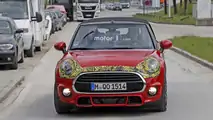 Mini Convertible facelift spy photo
