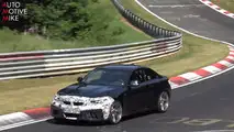 2018 BMW M2 CS screenshot from spy video