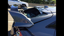2017 Honda Civic Type R Crash