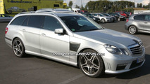 2010 Mercedes Benz E 63 AMG Wagon AMG Spied in Daylight