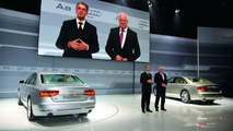 World premiere of the new 2011 Audi A8 in Miami, 01.12.2009