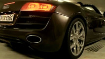 Audi R8 Spyder V10 with DTM Driver Mattias Ekström video screenshot - 825 - 10.03.2010
