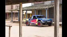 Ein 115-Meter-Satz mit einem Truck