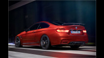 Ein BMW M4, der sanft untersteuert