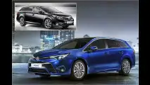 Aufgemöbelter Avensis