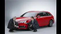 Sitzprobe im Audi A4