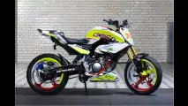 Stunt-Motorrad mit Samba im Blut