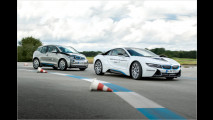 Auf der Rennstrecke mit i8 und M6