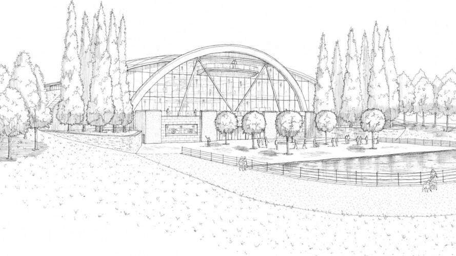 U.K. Car Museum sketch