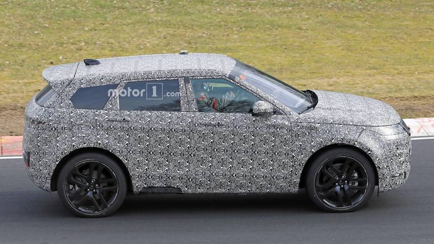 Range Rover Evoque 2019 - Flagra em Nurburgring