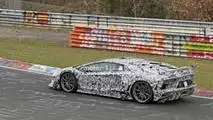 Lamborghini Aventador SV Jota 2019 fotos espía