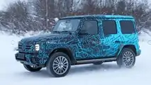 Mercedes-Benz EQG Spy Photos