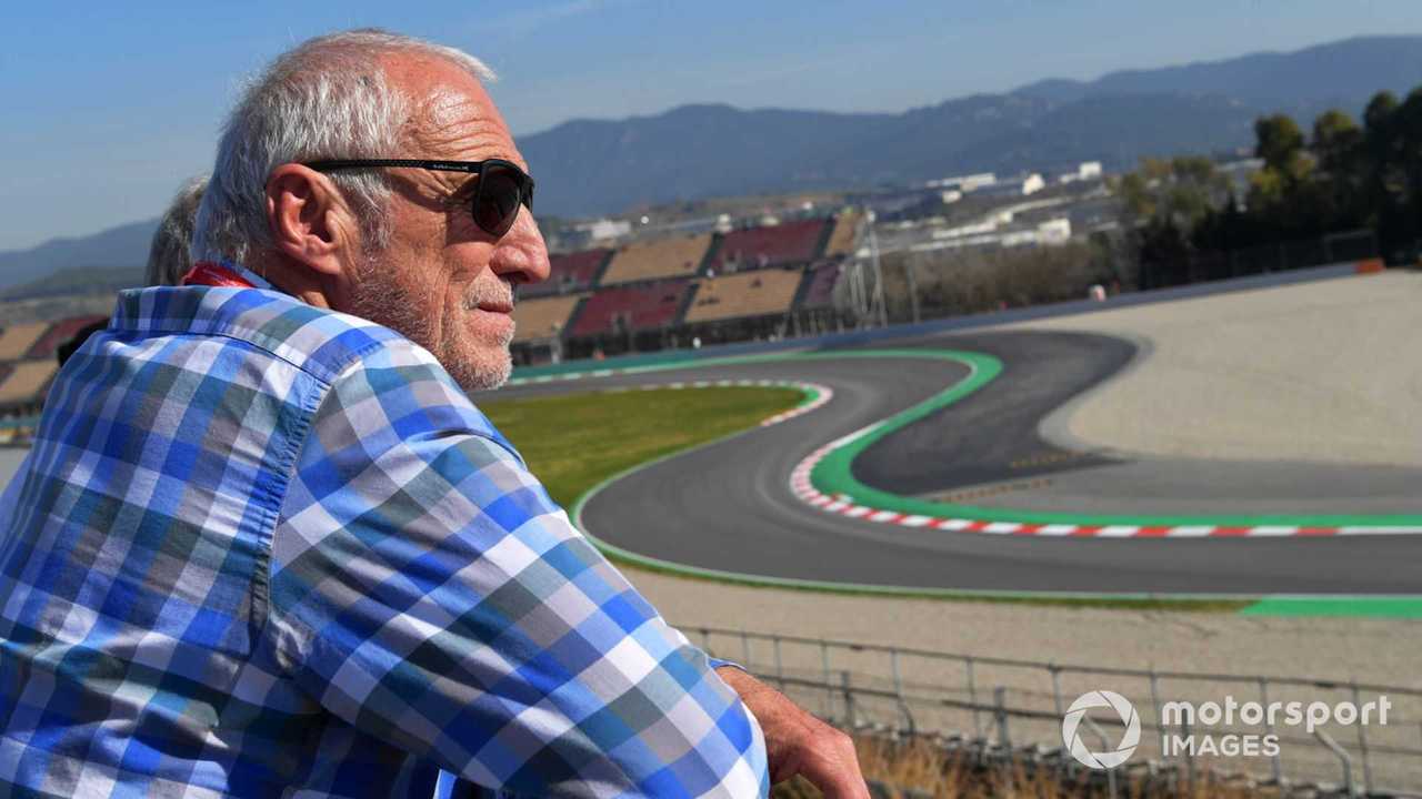 Dietrich Mateschitz at Barcelona testing 2019