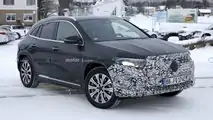 Mercedes EQA Facelift Spy Photos