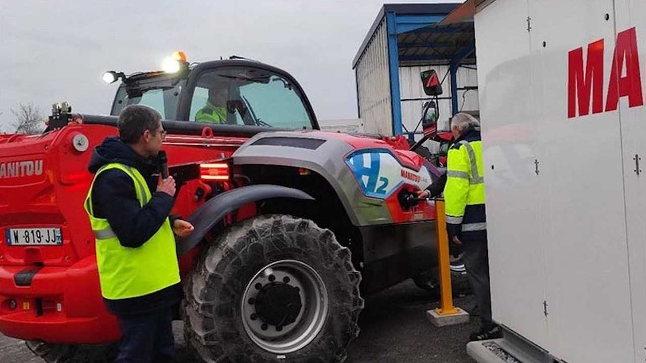 Manitou: sollevatori telescopici a idrogeno
