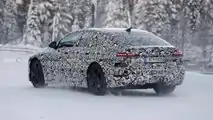 Audi A6 E-Tron Rear View Spy Photo