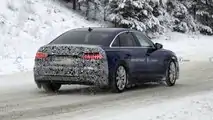 Audi A6 Facelift (2023) auf neuen Erlkönigbildern vom Dezember 2022