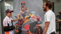 Cuadro Marc Márquez de Manu Campa