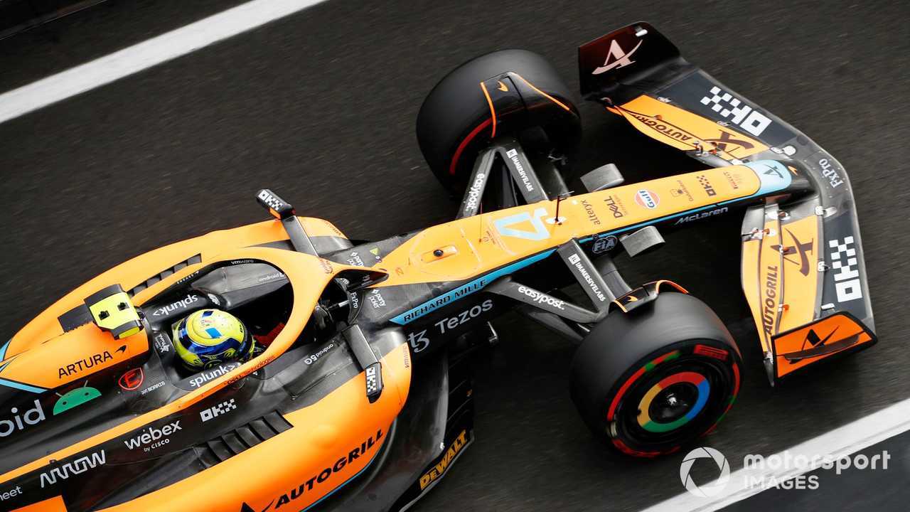 Lando Norris at Hungarian GP 2022
